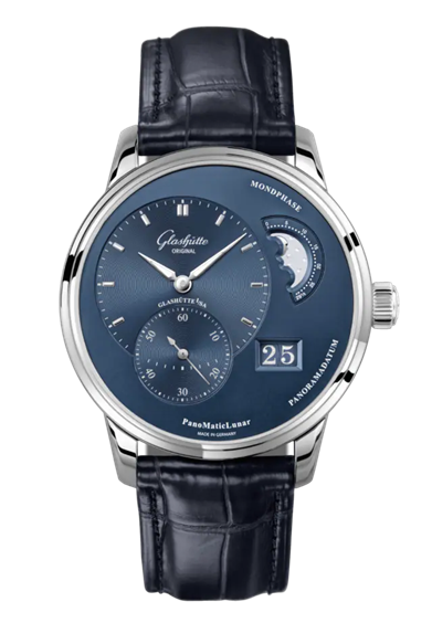 Orologio Glashütte Original Uomo PanoMaticLunar in Acciaio W19002463261 - W19002463261